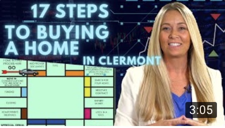 Home buying process for Clermont, Minneola, Winter Garden, Montverde, Wellness Way, Olympus, and Groveland areas in Florida.