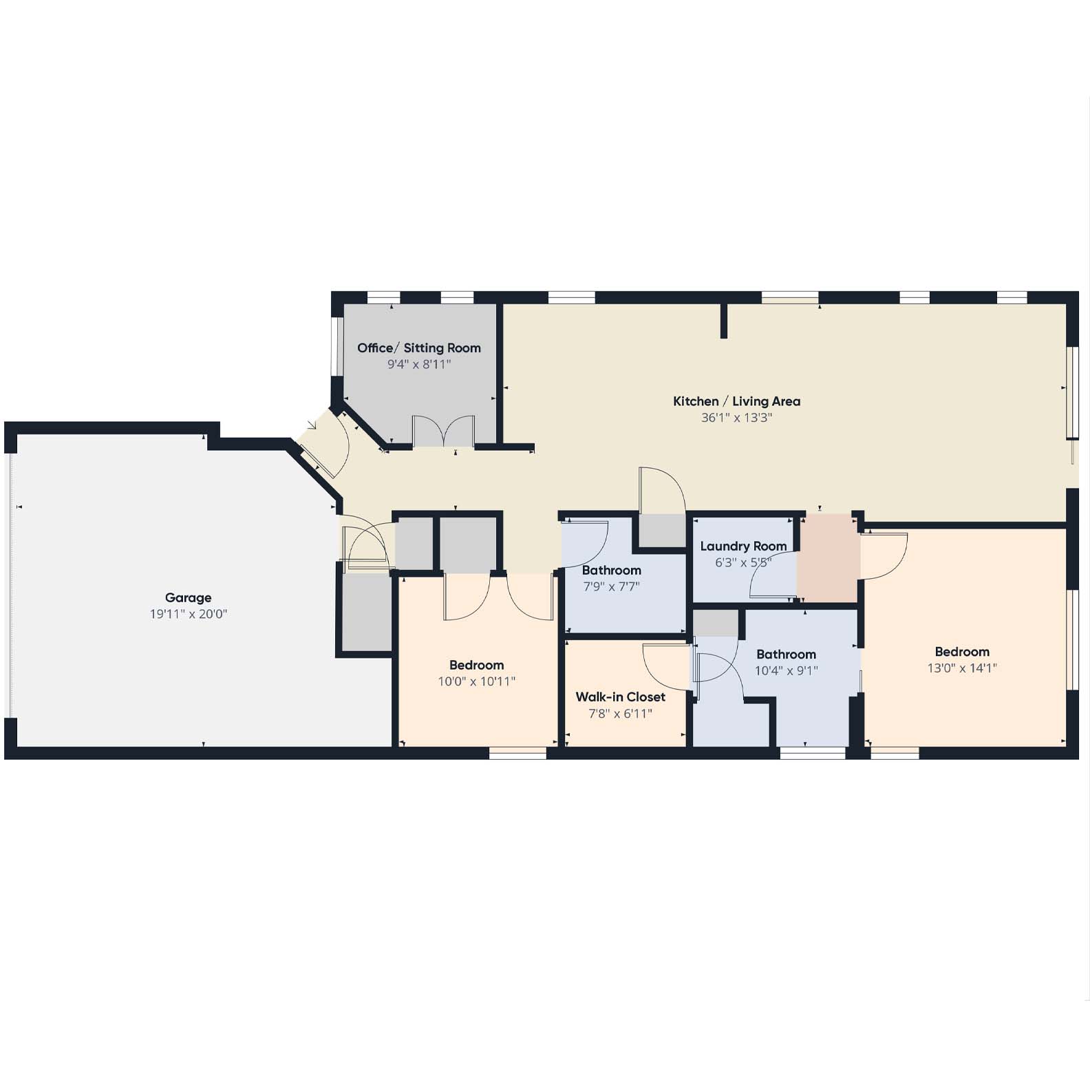 Interior view of the Contour model home in Del Webb Minneola Floor Plan