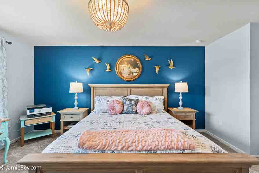 Large Owner’s Suite with a walk-in closet and en suite bathroom.