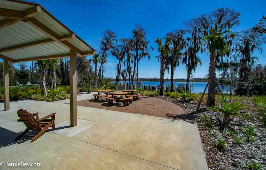 A beautifully designed home in the Serenoa Lakes community, featuring modern finishes and a spacious layout with no rear neighbors.