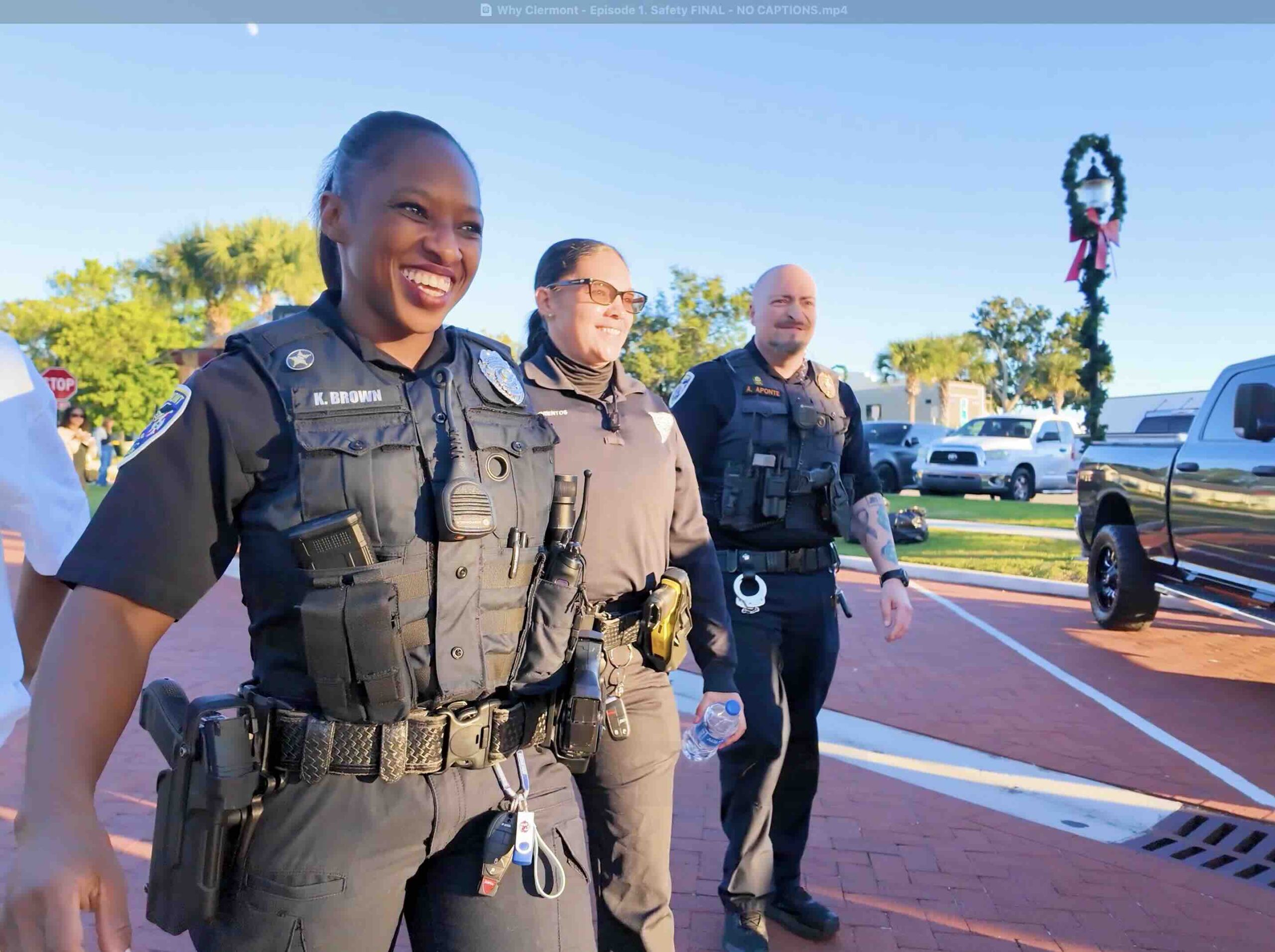 Clermont city leadership and civic buildings representing a safety-first growth strategy.