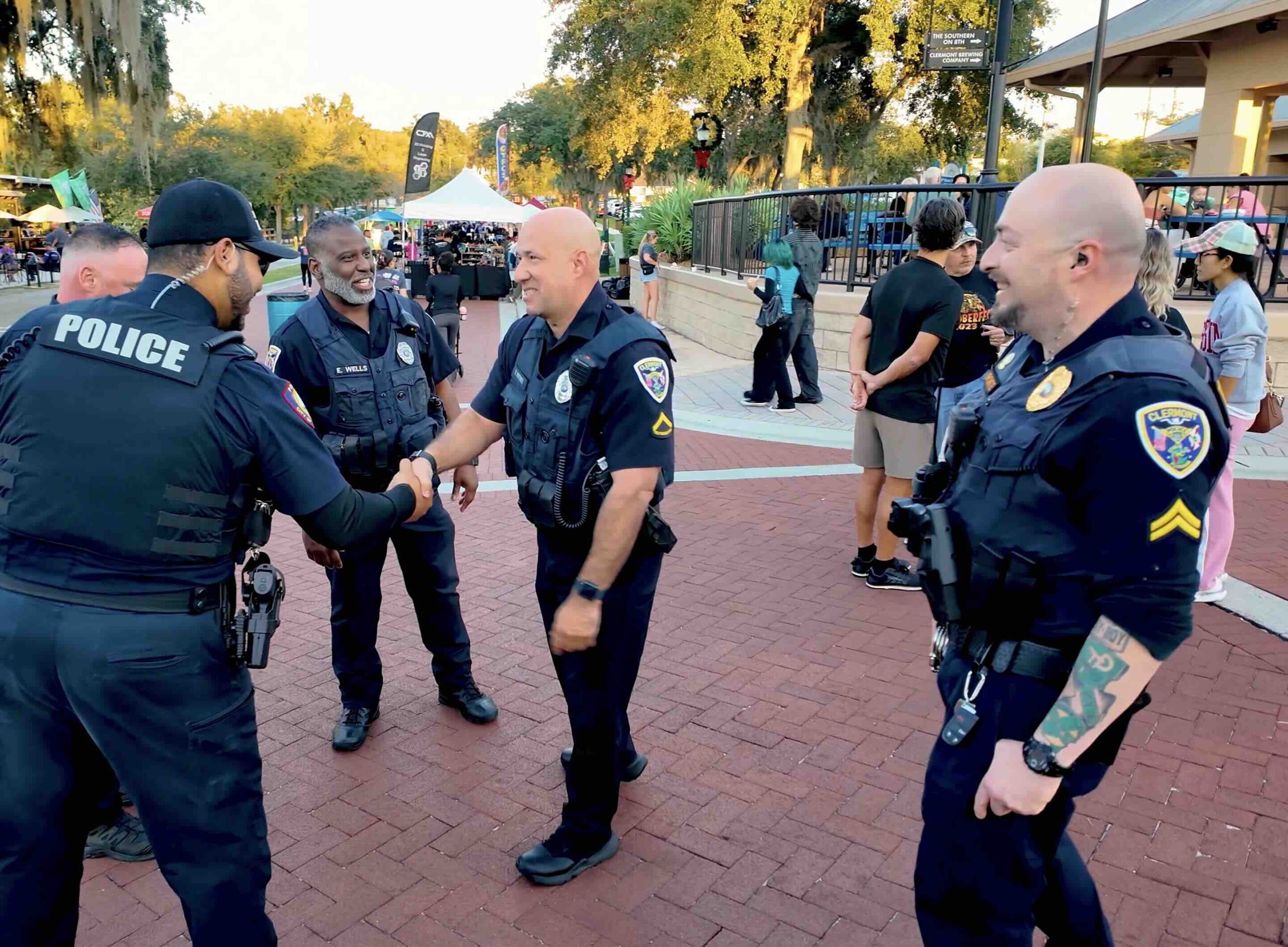 Clermont Police Department presence in the community, reflecting full-service public safety coverage.